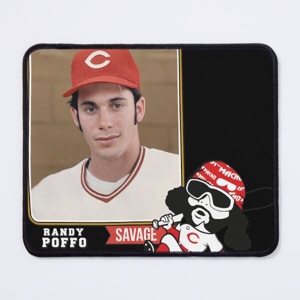 Item preview, Randy Poffo Outfield Vintage Baseball Card Art designed and sold by Inkirra.