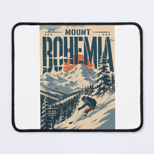 Item preview, Mount Bohemia Upper Peninsula Michigan Winter Ski Adventure designed and sold by Aryabek.