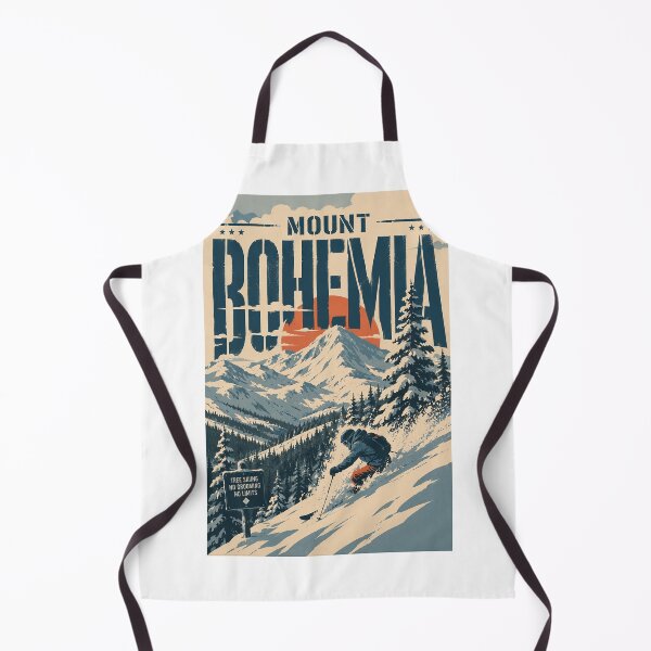 Item preview, Mount Bohemia Upper Peninsula Michigan Winter Ski Adventure designed and sold by Aryabek.