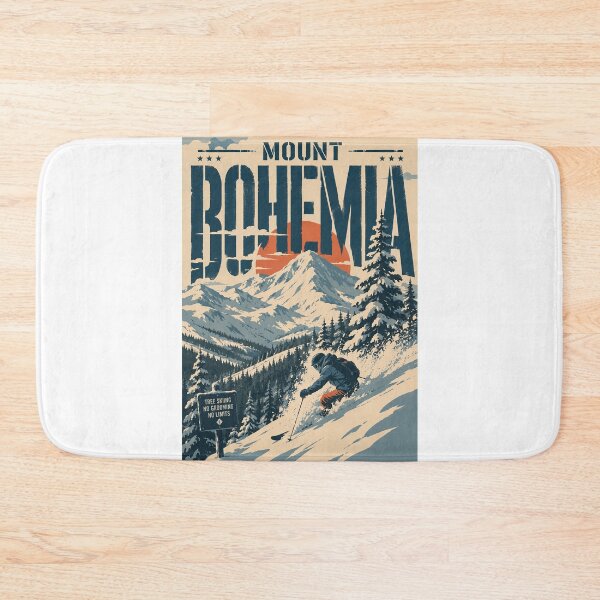 Item preview, Mount Bohemia Upper Peninsula Michigan Winter Ski Adventure designed and sold by Aryabek.