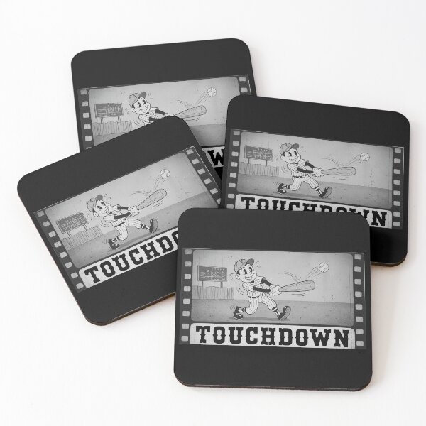 Item preview, Retro Cartoon Baseball Touchdown Irony designed and sold by Inkirra.