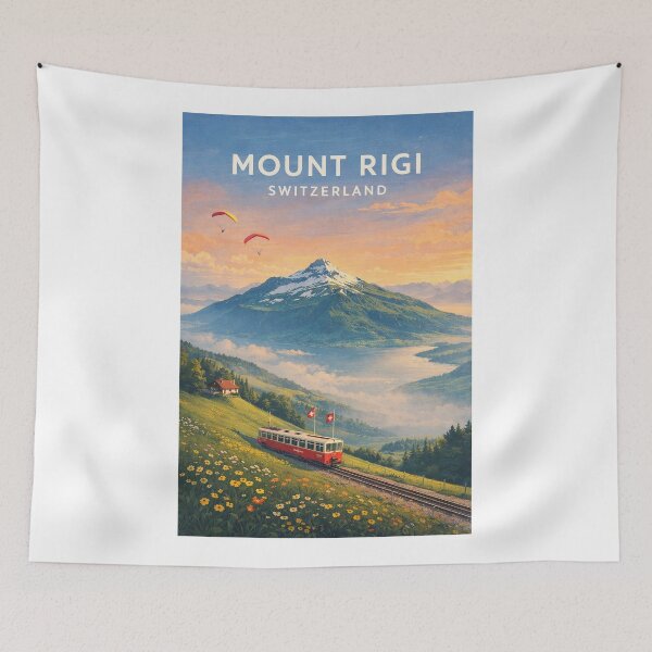 Item preview, Mount Rigi Scenic Railway and Lake Lucerne Switzerland designed and sold by Aryabek.
