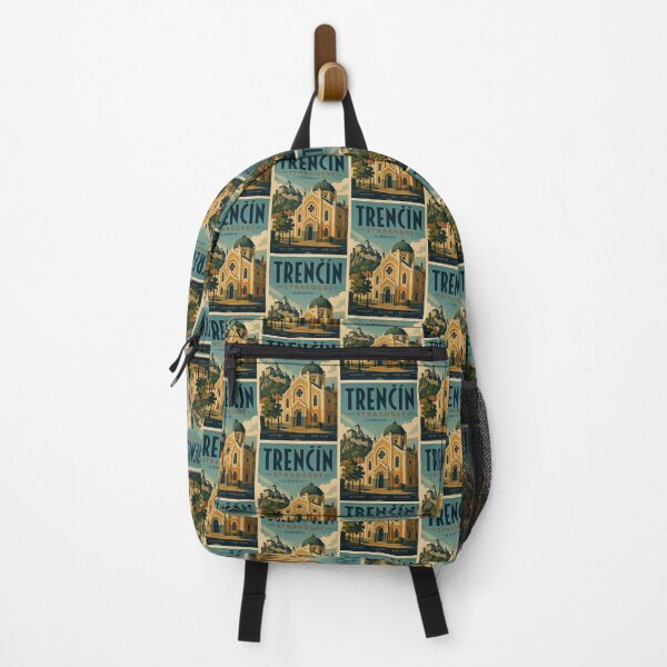 Item preview, Trenčín Synagogue and Trenčín Castle Heritage Landmark Slovakia designed and sold by Aryabek.
