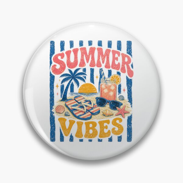 Item preview, Summer Vibes Retro Beach Vacation Paradise Sunset designed and sold by ElcastDesigns.
