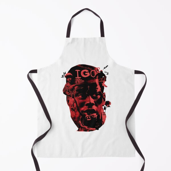 Item preview, Red Dual Contrast Hip Hop Rapper Face Portrait Live Tour designed and sold by gtrclass.