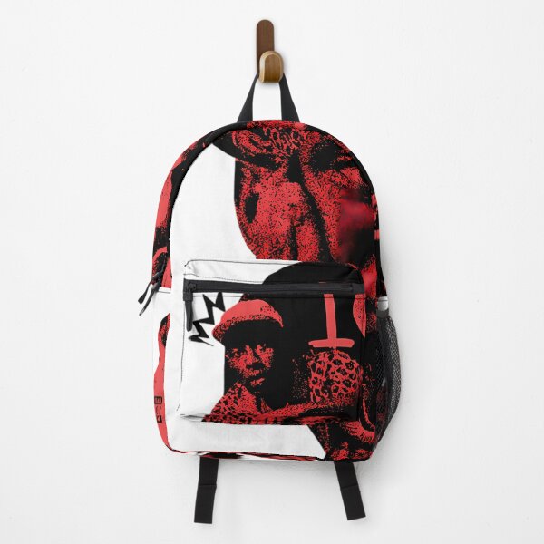 Item preview, Red Dual Contrast Hip Hop Rapper Face Portrait Live Tour designed and sold by gtrclass.