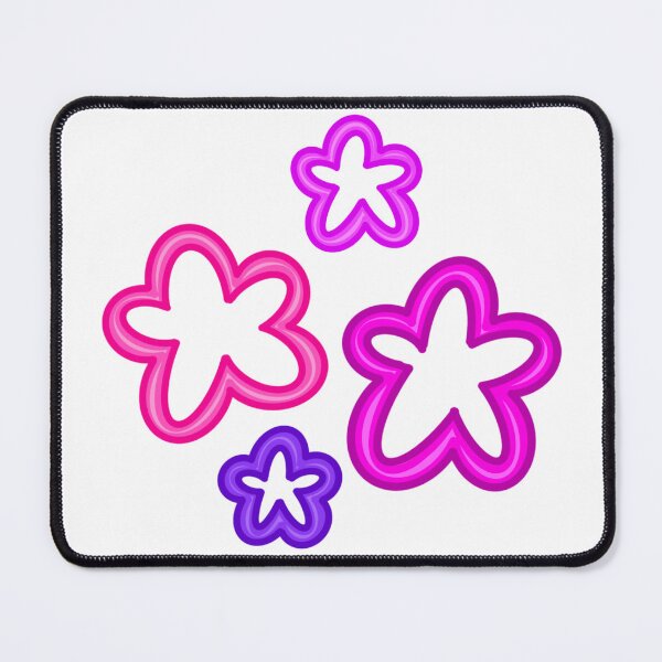 Item preview, Pink Purple Flower Stars designed and sold by Abbey Polizzotto.