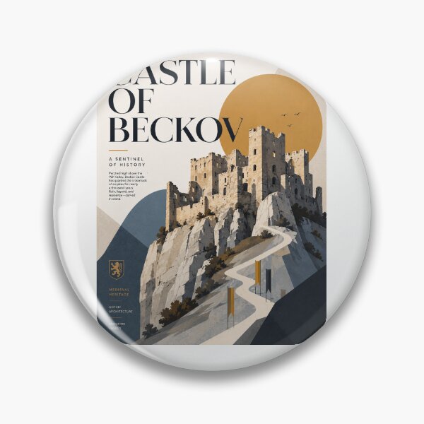 Item preview, Beckov Castle Above the Váh Valley in Slovakia designed and sold by Aryabek.