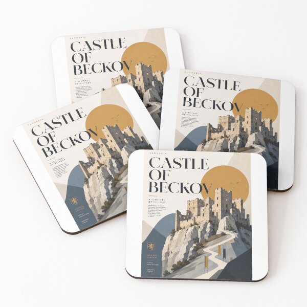 Item preview, Beckov Castle Above the Váh Valley in Slovakia designed and sold by Aryabek.