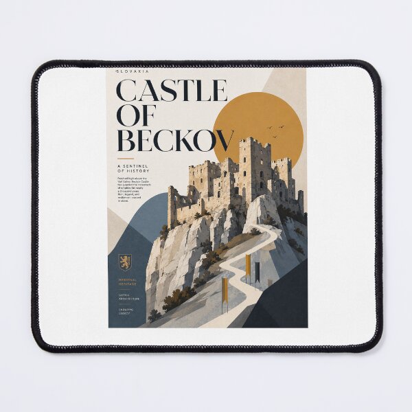 Item preview, Beckov Castle Above the Váh Valley in Slovakia designed and sold by Aryabek.