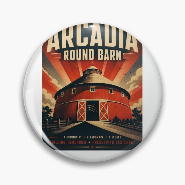 Item preview, Arcadia Round Barn Historic Landmark Arcadia Oklahoma designed and sold by Aryabek.