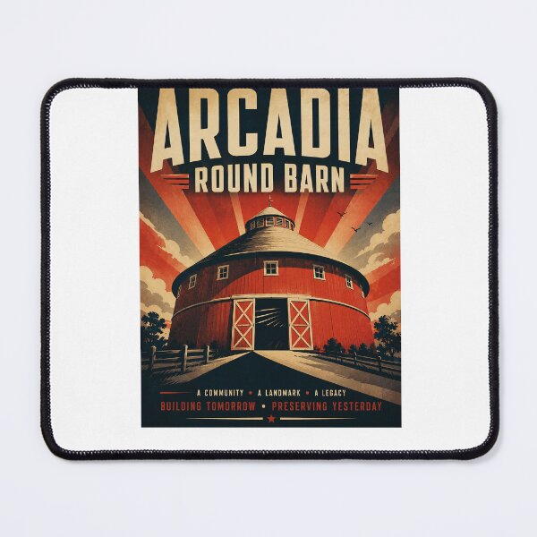 Item preview, Arcadia Round Barn Historic Landmark Arcadia Oklahoma designed and sold by Aryabek.