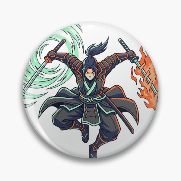 Item preview, Dual Katana Shadow Assassin designed and sold by Eldaz.