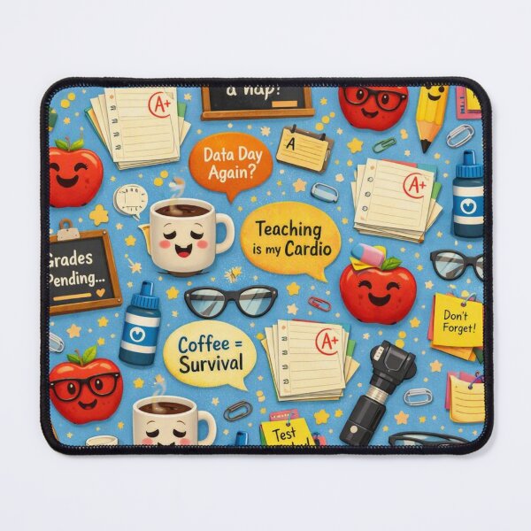 Item preview, Teacher Pattern – Classroom Chaos designed and sold by Shadowframe Studios.