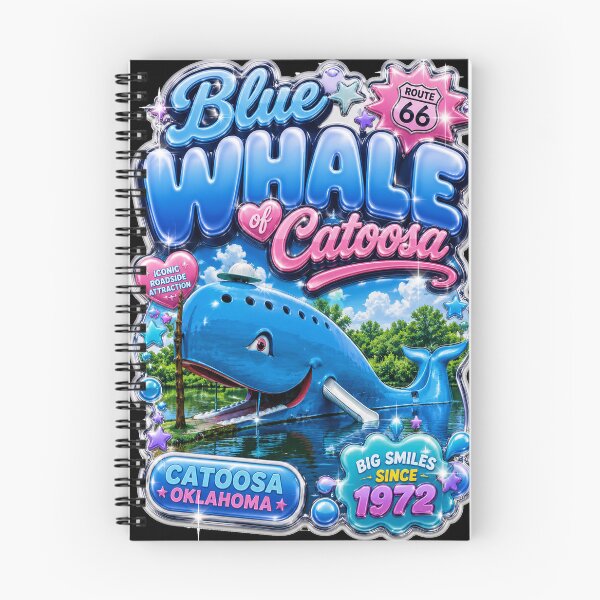 Item preview, Blue Whale of Catoosa Route 66 Landmark Oklahoma designed and sold by Aryabek.