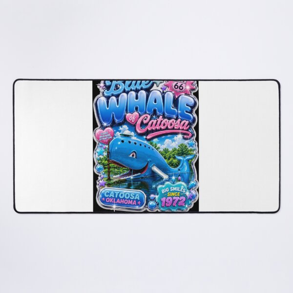 Item preview, Blue Whale of Catoosa Route 66 Landmark Oklahoma designed and sold by Aryabek.