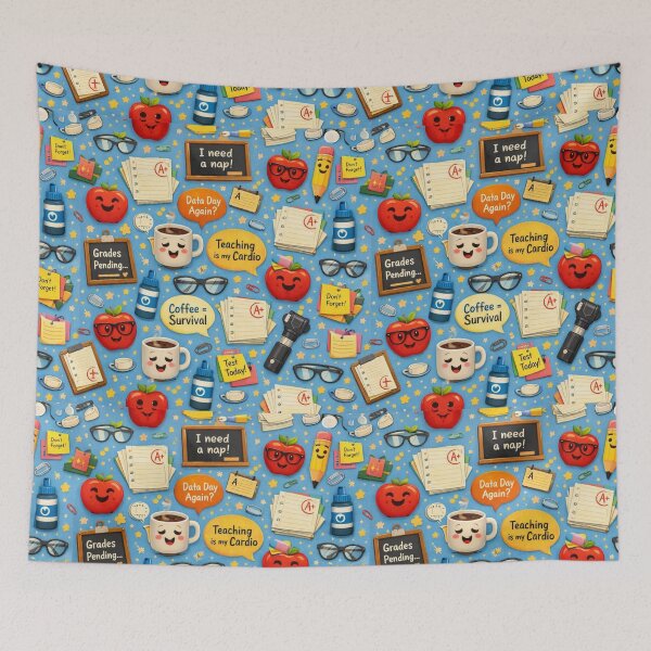 Item preview, Teacher Pattern – Classroom Chaos designed and sold by Shadowframe Studios.