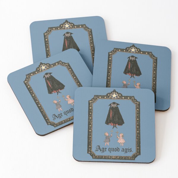Item preview, Age Quod Agis – Vintage Vampire and Children designed and sold by AL Gothic Whimsy.