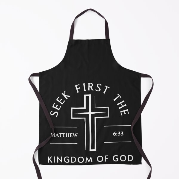 Item preview, Bible Verse Seek First The Kingdom of God Christian designed and sold by CriseldaBruning.