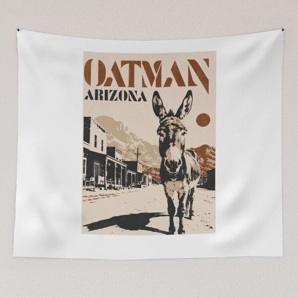 Item preview, Oatman Historic Route 66 Mining Town Arizona designed and sold by Aryabek.