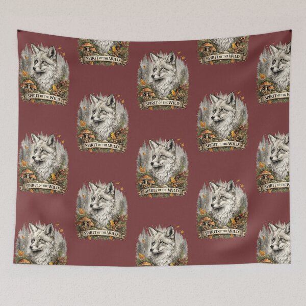 Item preview, fox wall art designed and sold by DreamPrint Collective.