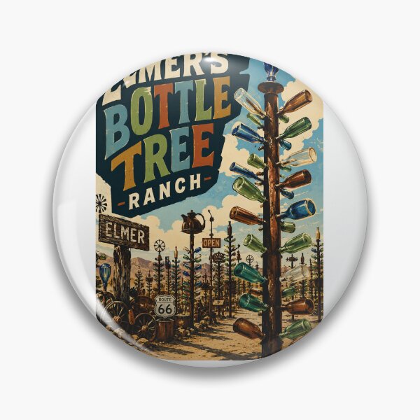 Item preview, Elmer's Bottle Tree Ranch Route 66 California designed and sold by Aryabek.