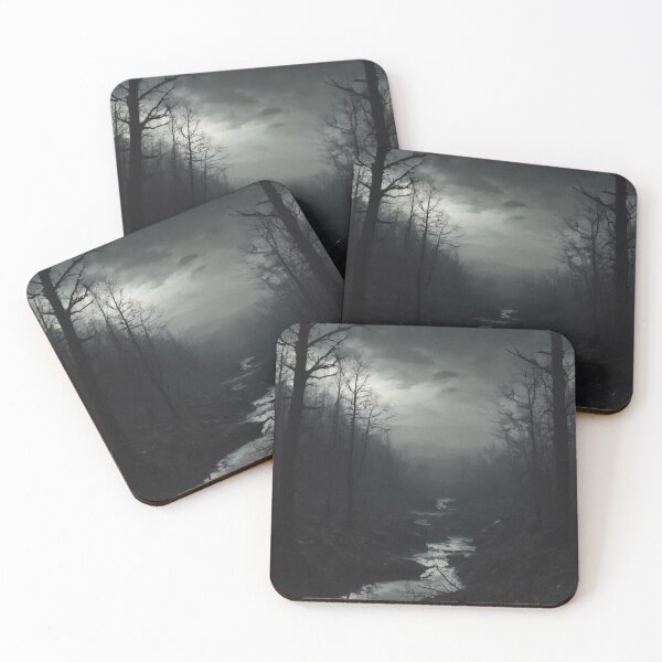 Item preview, Peaceful Mist Artois Surrounds Trees designed and sold by Eugen  Rozenberg.