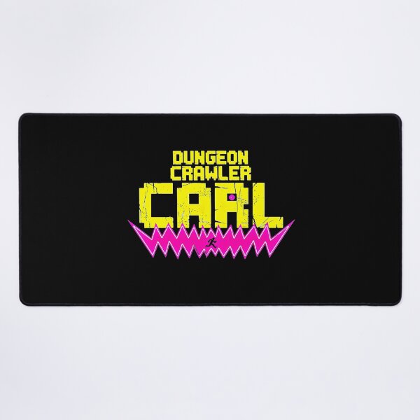 Item preview, Dungeon Crawler Carl - Retro Block Typography & Neon Zap designed and sold by Wear-X.