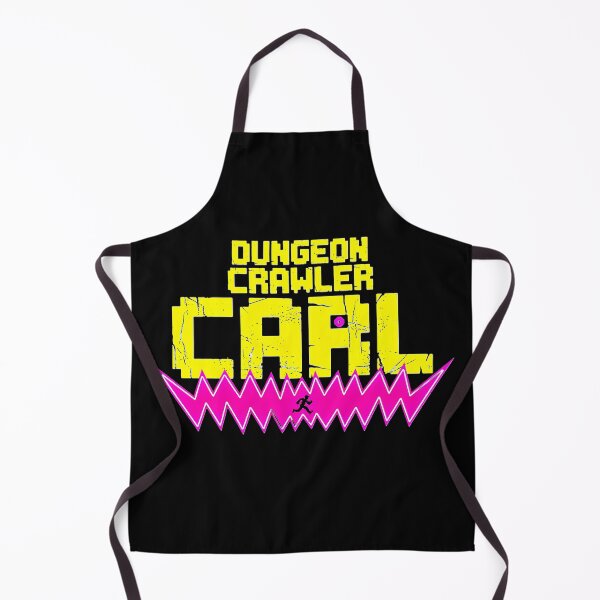 Item preview, Dungeon Crawler Carl - Retro Block Typography & Neon Zap designed and sold by Wear-X.