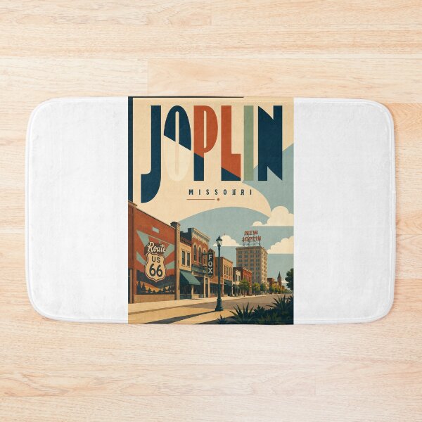 Item preview, Historic Route 66 Downtown Joplin Missouri Fox Theatre Streetscape designed and sold by Aryabek.