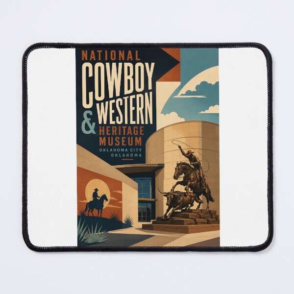 Item preview, National Cowboy and Western Heritage Museum Oklahoma City Oklahoma Landmark designed and sold by Aryabek.
