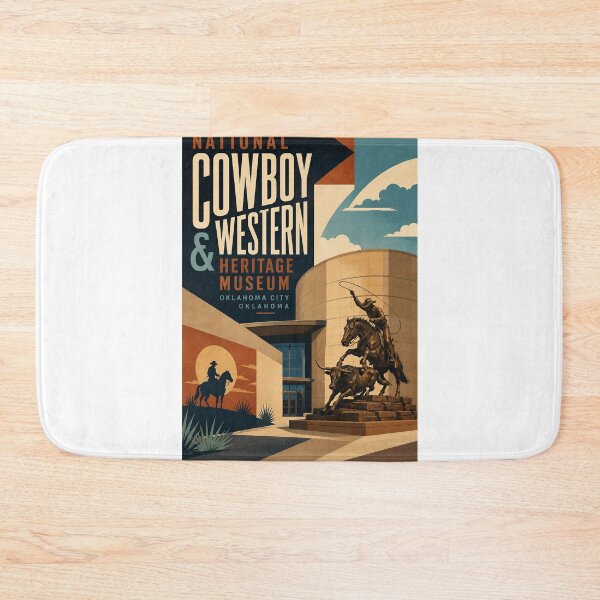 Item preview, National Cowboy and Western Heritage Museum Oklahoma City Oklahoma Landmark designed and sold by Aryabek.