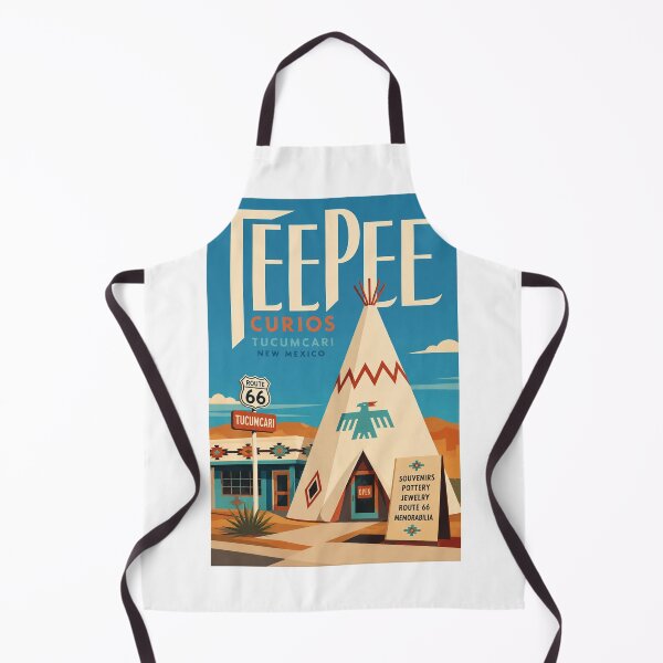 Item preview, Tee Pee Curios Tucumcari New Mexico Route 66 Landmark designed and sold by Aryabek.