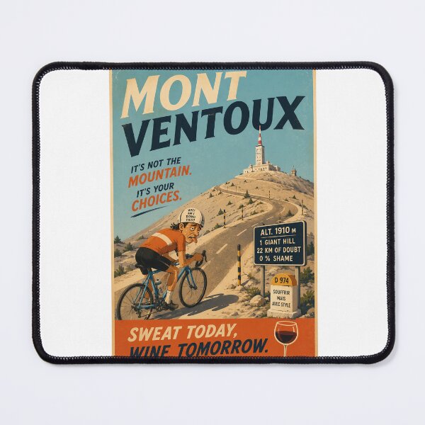 Item preview, Mont Ventoux Provence Cycling Summit in Vaucluse France designed and sold by Aryabek.