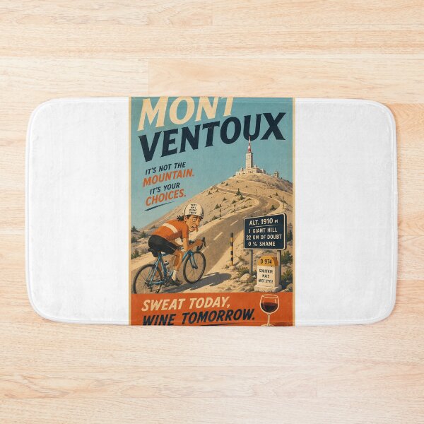 Item preview, Mont Ventoux Provence Cycling Summit in Vaucluse France designed and sold by Aryabek.