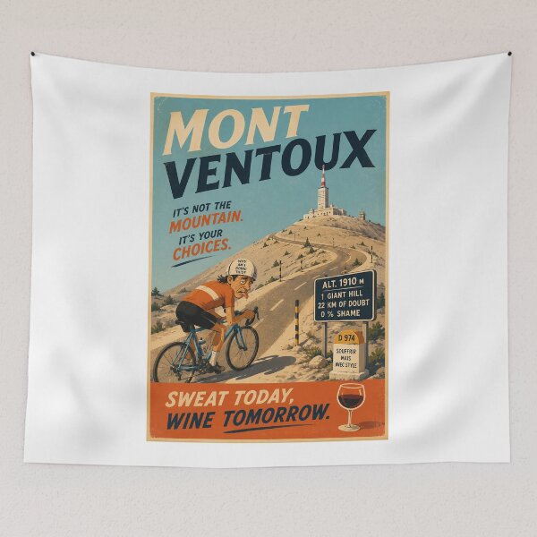 Item preview, Mont Ventoux Provence Cycling Summit in Vaucluse France designed and sold by Aryabek.