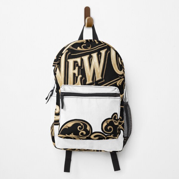 Item preview, New Orleans Black & Gold Ornamental Typography designed and sold by castillomiami.
