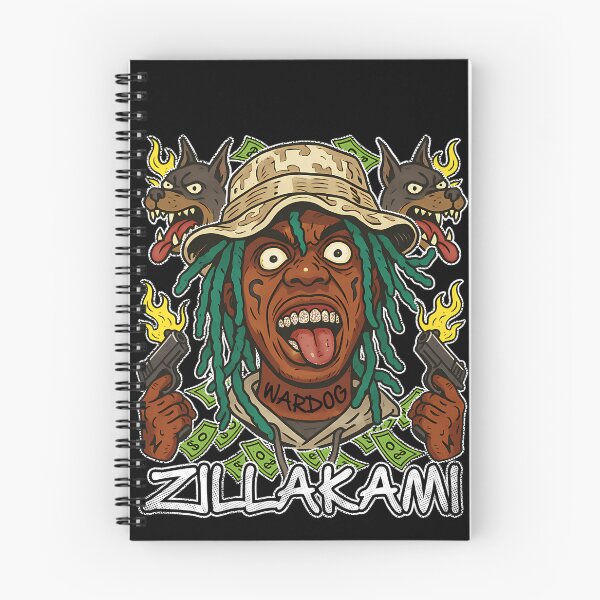 Item preview, Male Rapper With Green Dreadlocks designed and sold by HEADRUSHLONDON.