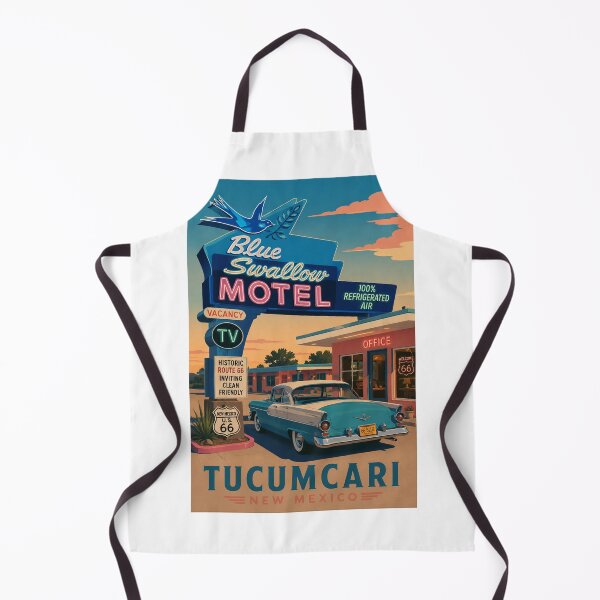 Item preview, Blue Swallow Motel Tucumcari New Mexico Historic Route 66 designed and sold by Aryabek.