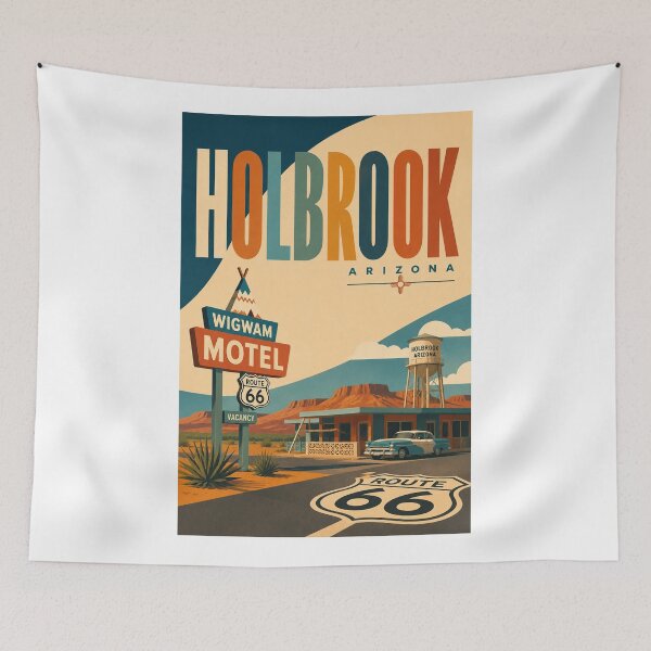 Item preview, Holbrook Arizona Wigwam Motel Route 66 Desert Landmark designed and sold by Aryabek.