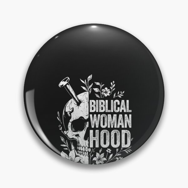 Item preview, Biblical Womanhood Skull Flower Judges 4-21 Woman Christian designed and sold by CriseldaBruning.