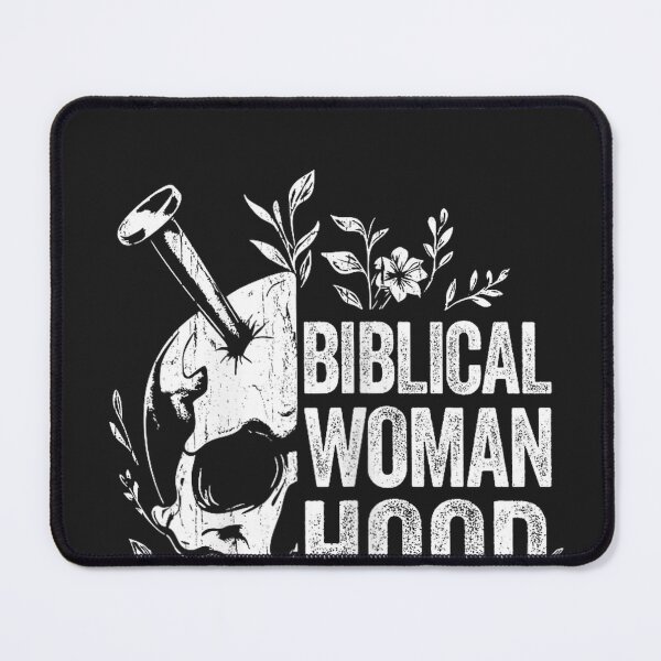 Item preview, Biblical Womanhood Skull Flower Judges 4-21 Woman Christian designed and sold by CriseldaBruning.