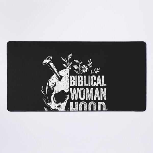 Item preview, Biblical Womanhood Skull Flower Judges 4-21 Woman Christian designed and sold by CriseldaBruning.