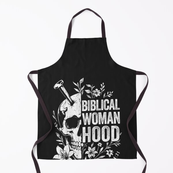 Item preview, Biblical Womanhood Skull Flower Judges 4-21 Woman Christian designed and sold by CriseldaBruning.