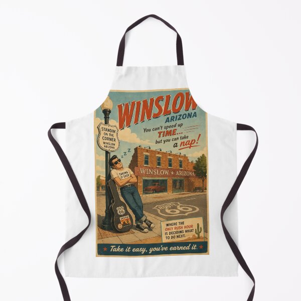 Item preview, Winslow Arizona Standin on the Corner Route 66 Landmark designed and sold by Aryabek.