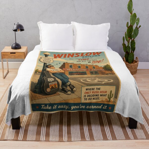 Item preview, Winslow Arizona Standin on the Corner Route 66 Landmark designed and sold by Aryabek.