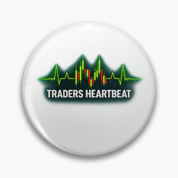 Item preview, Traders Heartbeat Candlestick Trading Graphic T-Shirt for Stock Market Traders designed and sold by variant designer.