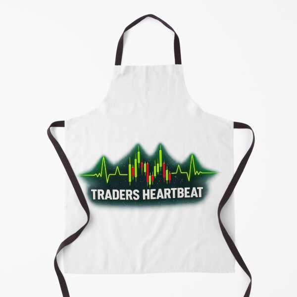 Item preview, Traders Heartbeat Candlestick Trading Graphic T-Shirt for Stock Market Traders designed and sold by variant designer.