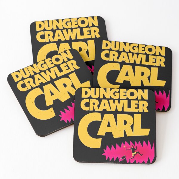 Item preview, Dungeon Crawler Carl & Princess Donut - Pink Action Silhouette designed and sold by Wear-X.