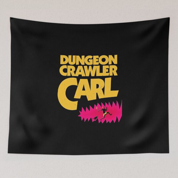 Item preview, Dungeon Crawler Carl & Princess Donut - Pink Action Silhouette designed and sold by Wear-X.